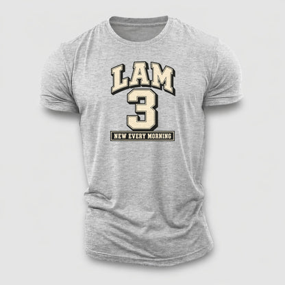 Lamentations 3 Varsity Chapel Varsity Cotton T-Shirt – Sport Grey