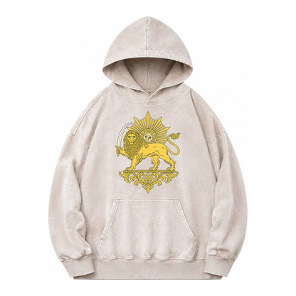 Shir O Khorshid Vintage Washed Hoodie – Off White