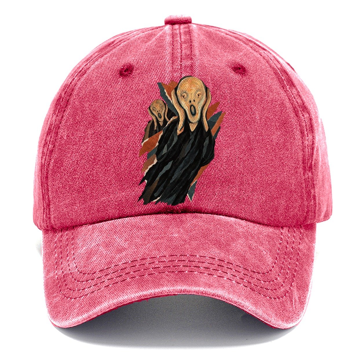 Kinetic Collage Scream Classic Cap – Pomegranate Blush
