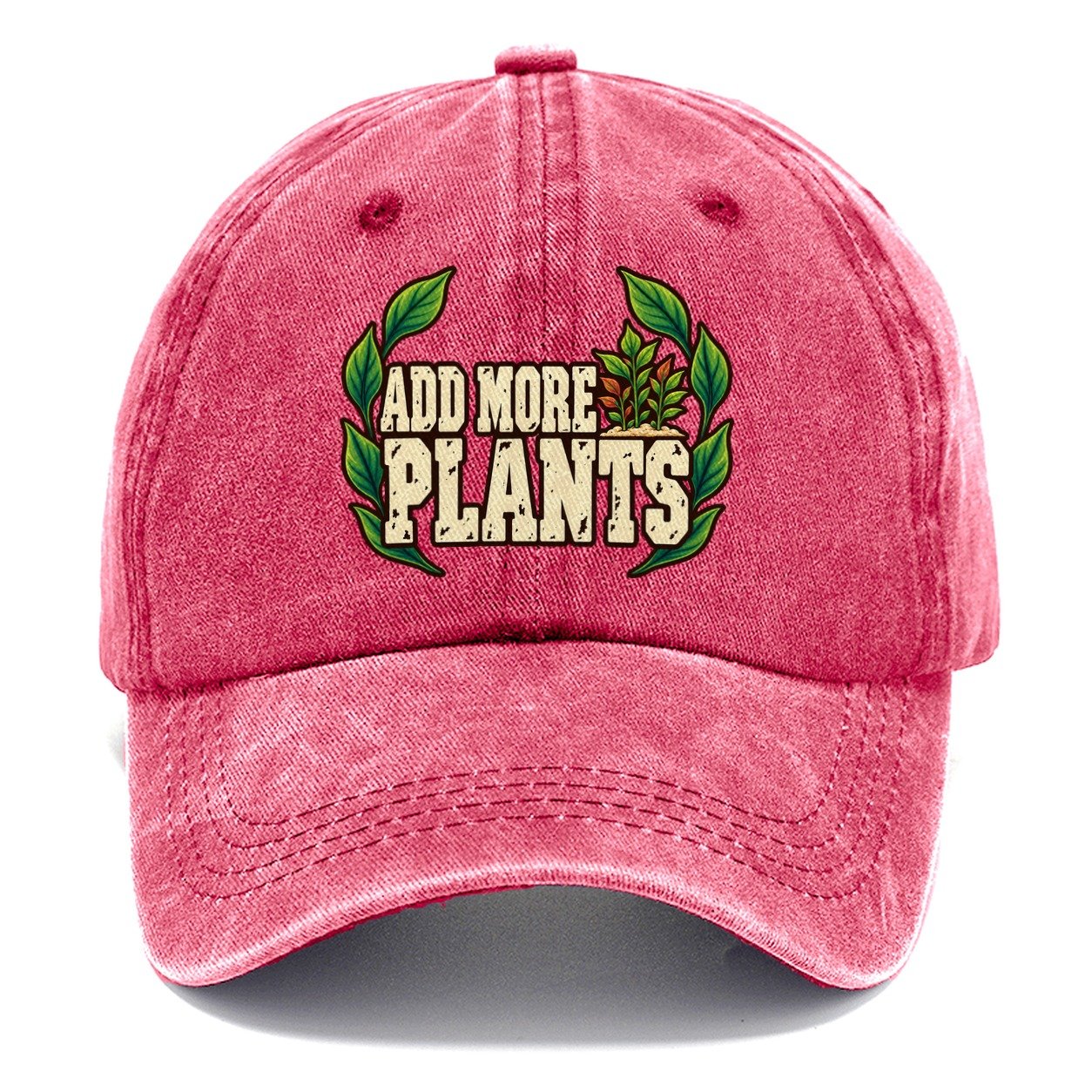 Add More Plants Aquarium Keeping Classic Cap – Pomegranate Blush