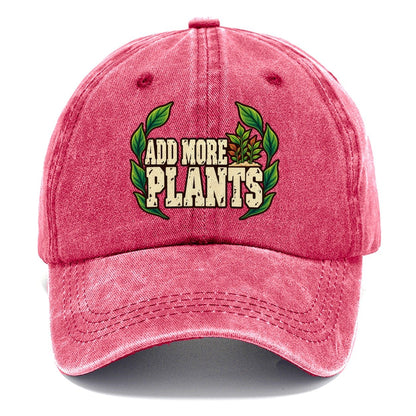 Add More Plants Aquarium Keeping Classic Cap – Pomegranate Blush