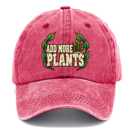Add More Plants Aquarium Keeping Classic Cap – Pomegranate Blush