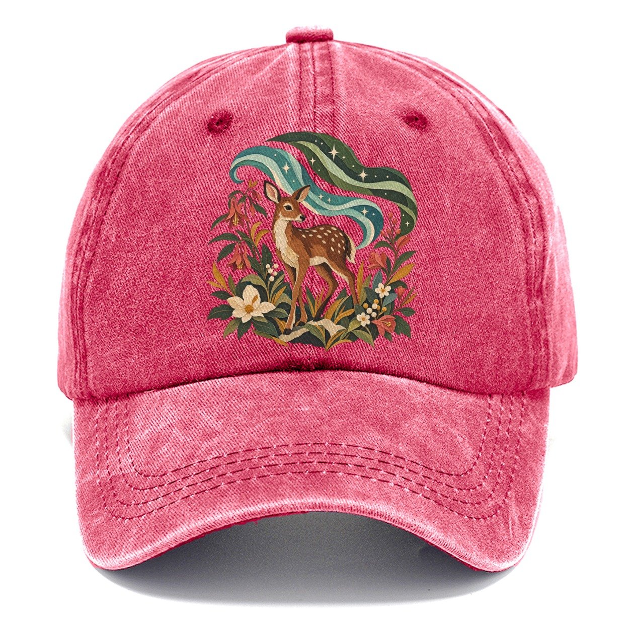 Deer Aurora Shelter Gentle Wild Classic Cap – Pomegranate Blush