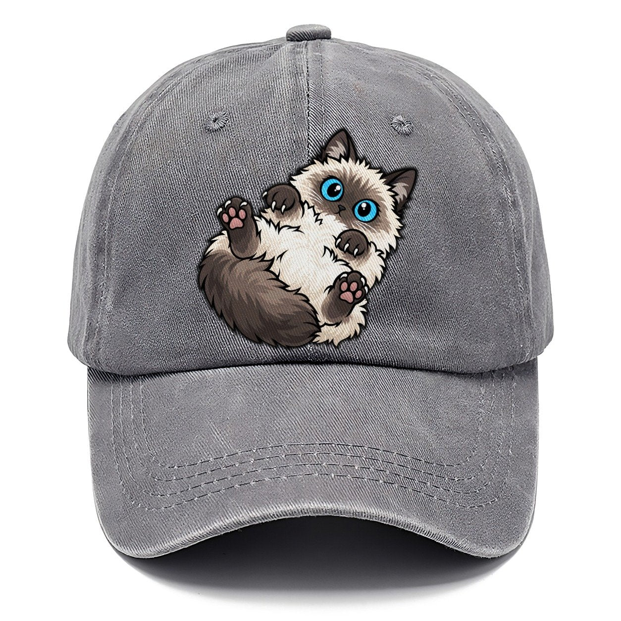 Ragdoll Flopped Peeking Cats Classic Cap – Urban Haze