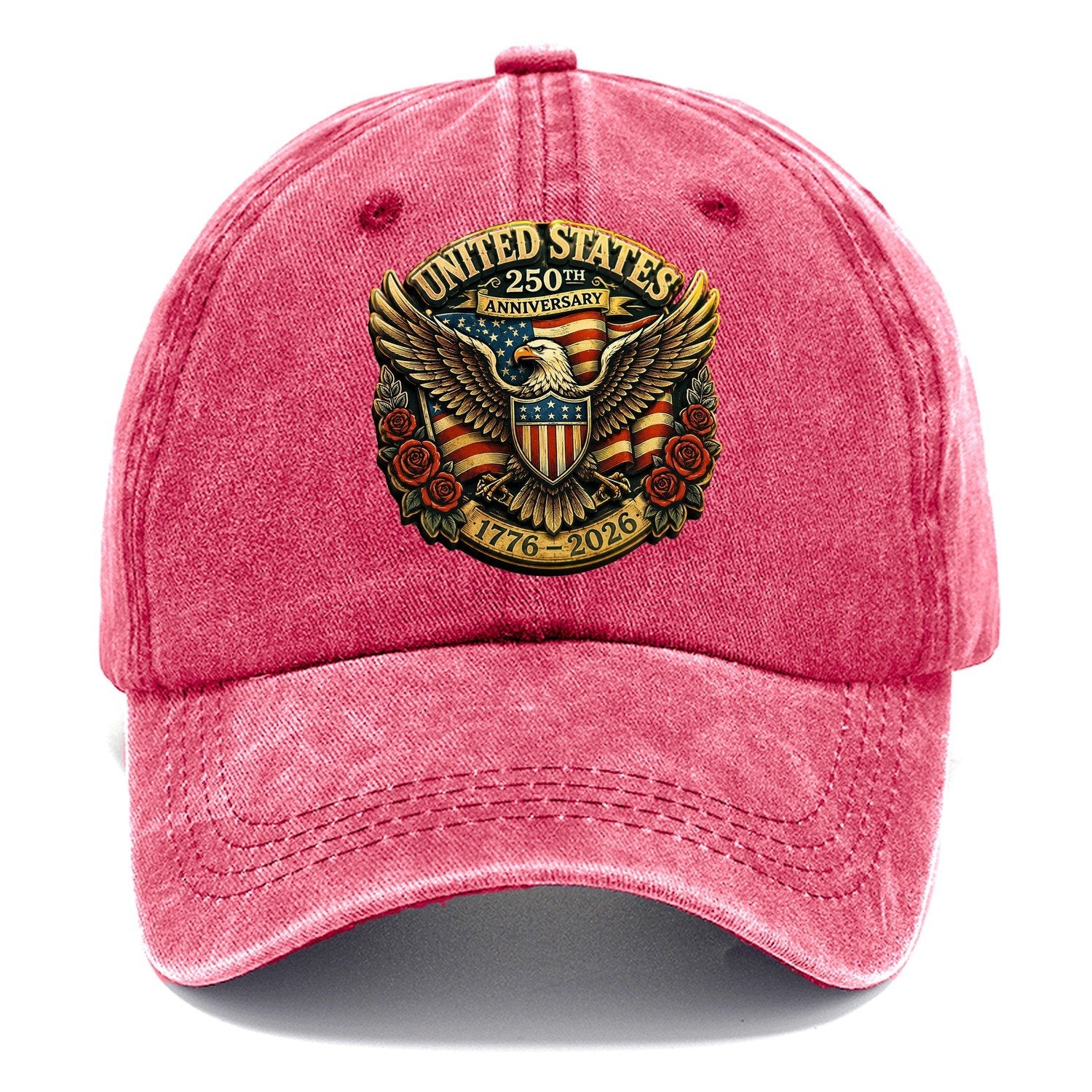 Us 250Th Medallion Classic Cap – Pomegranate Blush