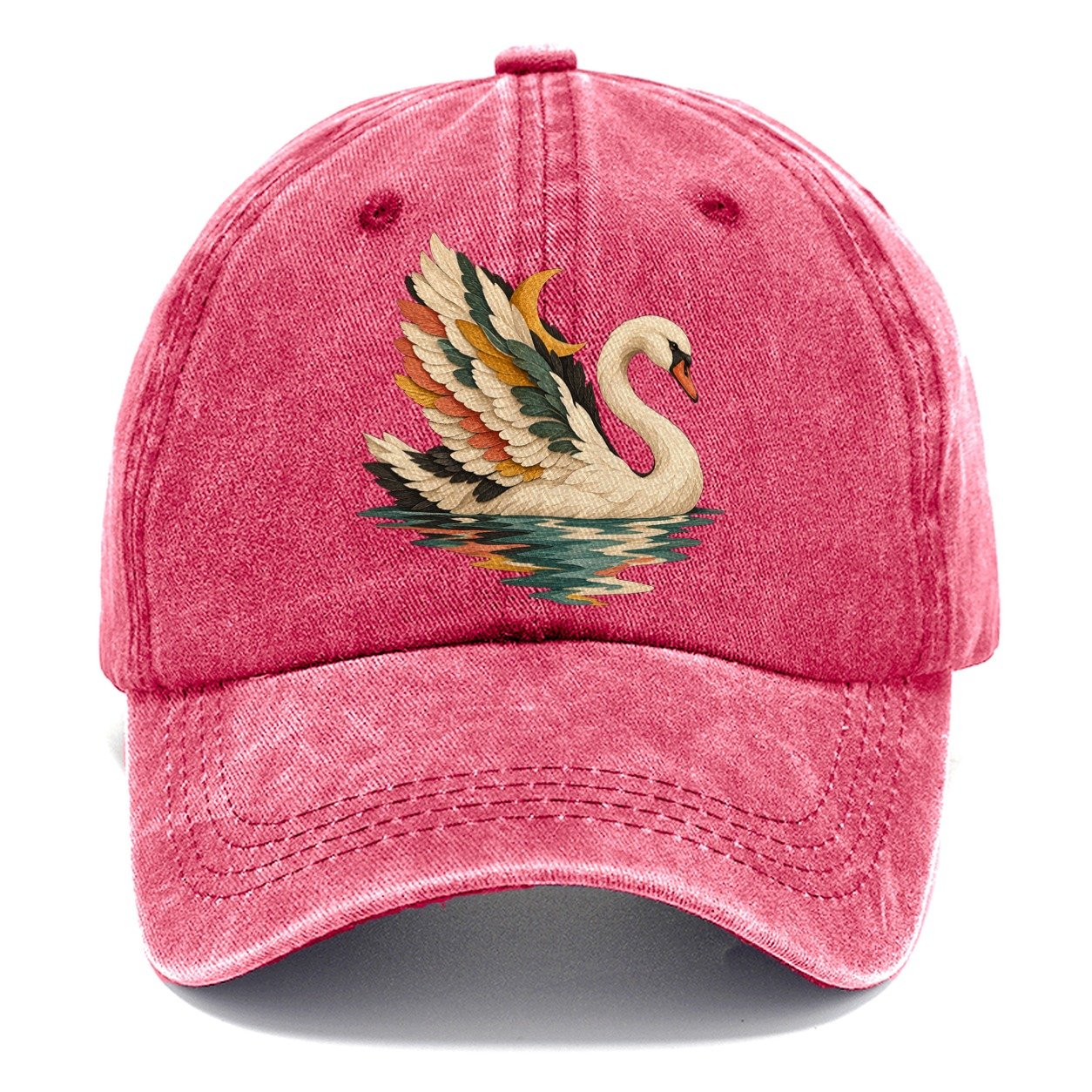 Swan Moon Reflection Gentle Wild Classic Cap – Pomegranate Blush