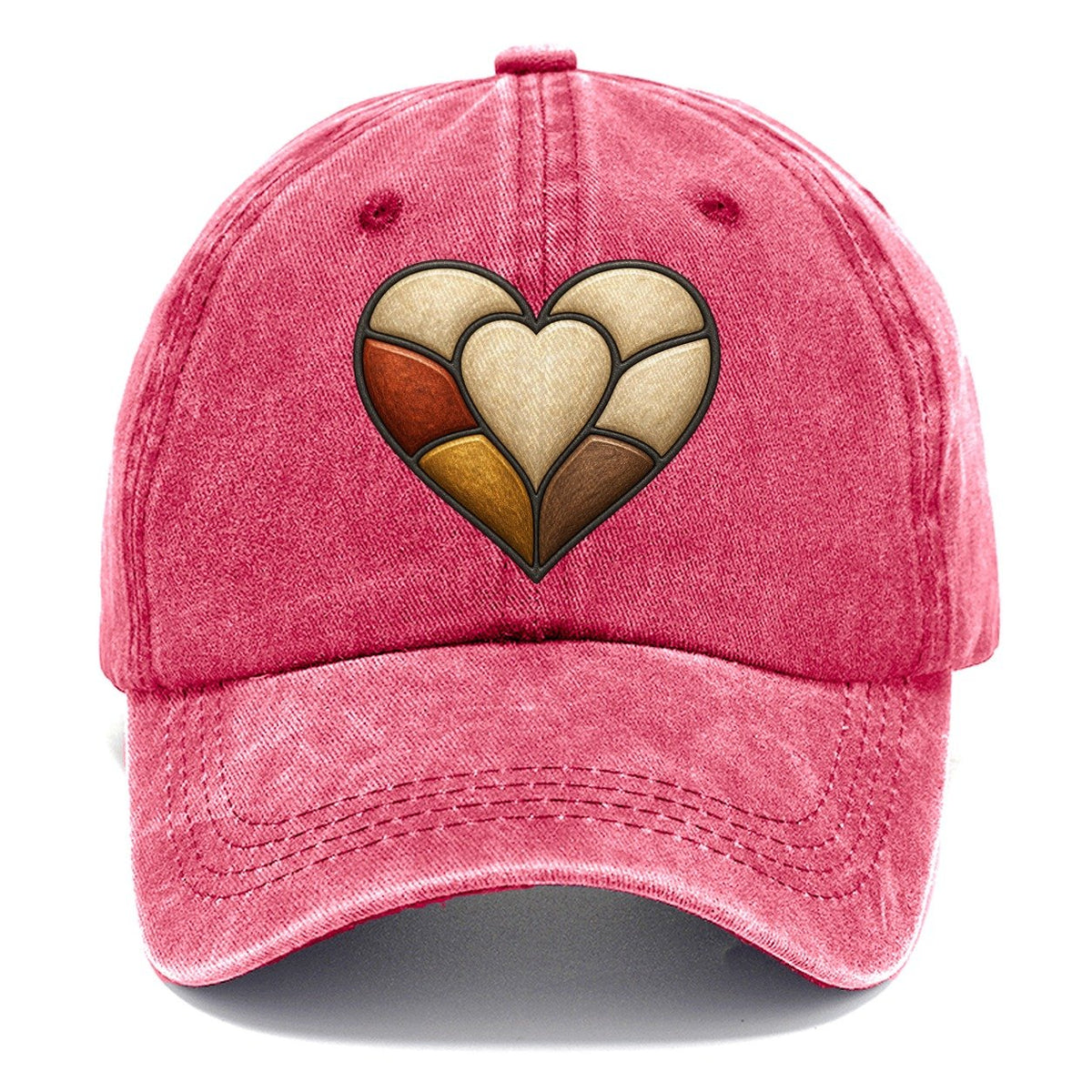 The Patchwork Heart Sewing And Quilting Classic Cap – Pomegranate Blush