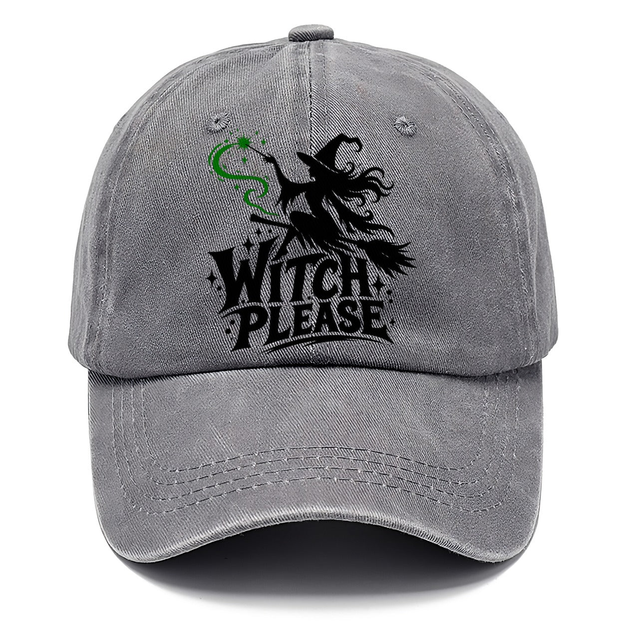 Witch Please Slogan Witch Magic Classic Cap – Urban Haze
