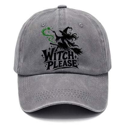 Witch Please Slogan Witch Magic Classic Cap – Urban Haze
