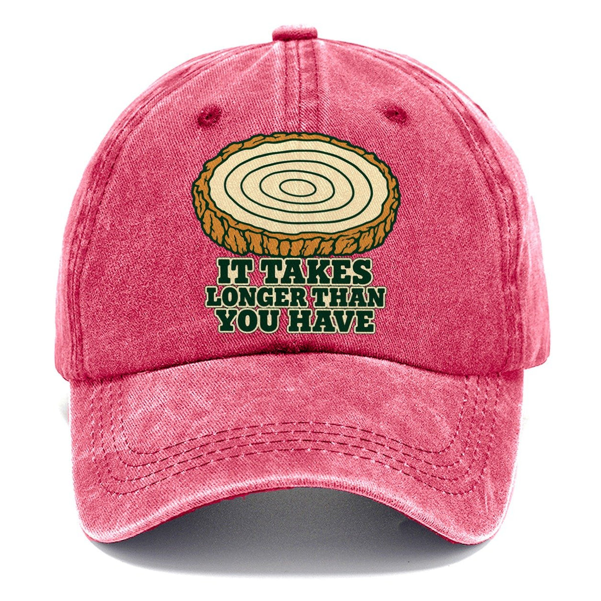 It Takes Longer Than You Have Bonsai Classic Cap – Pomegranate Blush