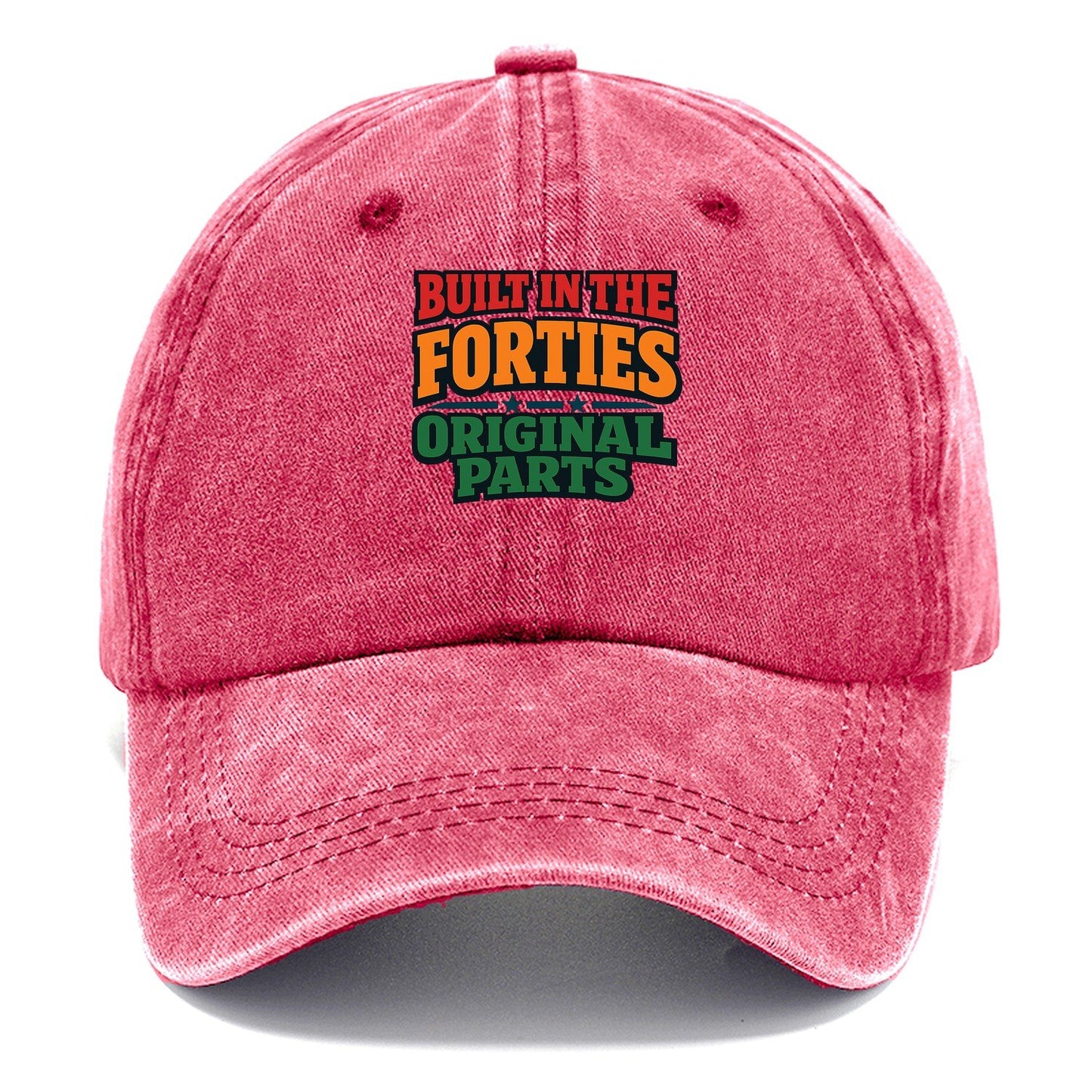 Built In The Forties Original Parts Classic Cap – Pomegranate Blush