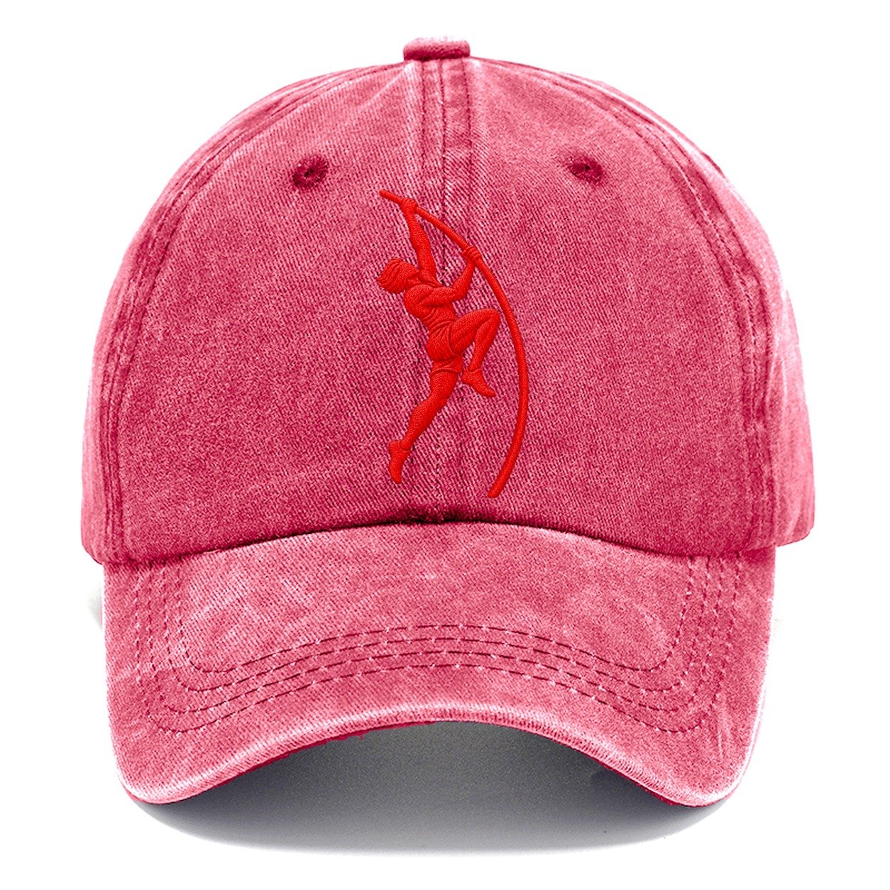 Pole Vaulter Plant Drive Micro Motion Mark Classic Cap – Pomegranate Blush