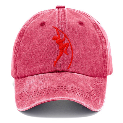 Pole Vaulter Plant Drive Micro Motion Mark Classic Cap – Pomegranate Blush