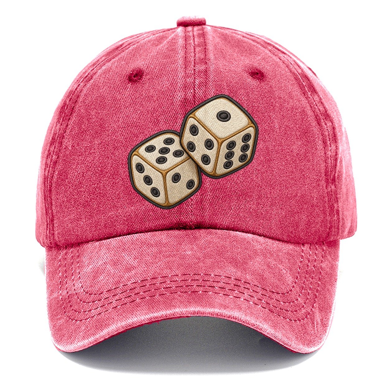 Pair Of Tumbling Dice Board Games Classic Cap – Pomegranate Blush