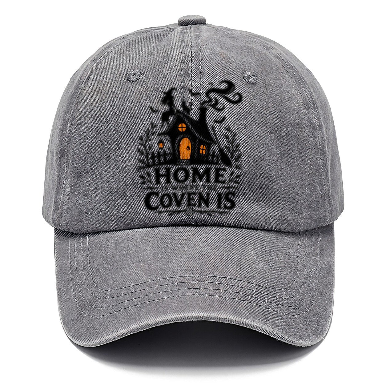 Home Is Where The Coven Is Slogan Witch Magic Classic Cap – Urban Haze