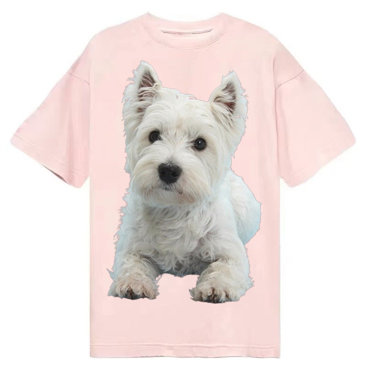 West Highland White Terrier Classic T-shirt – Pink