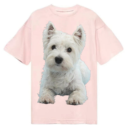 West Highland White Terrier Classic T-shirt – Pink