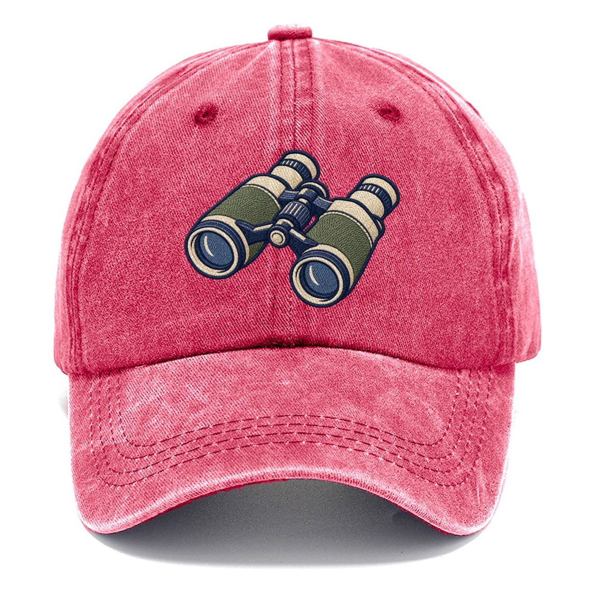 Field Binoculars Tiny Solo Marks Classic Cap – Pomegranate Blush