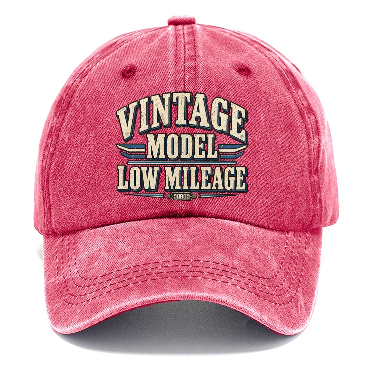 Vintage Model Low Mileage American Wit Classic Cap – Pomegranate Blush