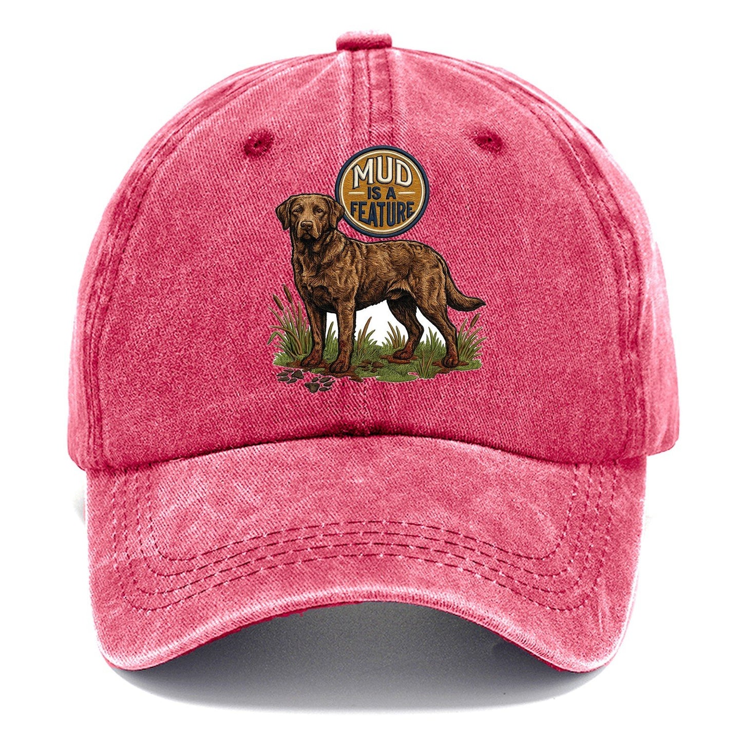 Mud Is A Feature Classic Cap – Pomegranate Blush