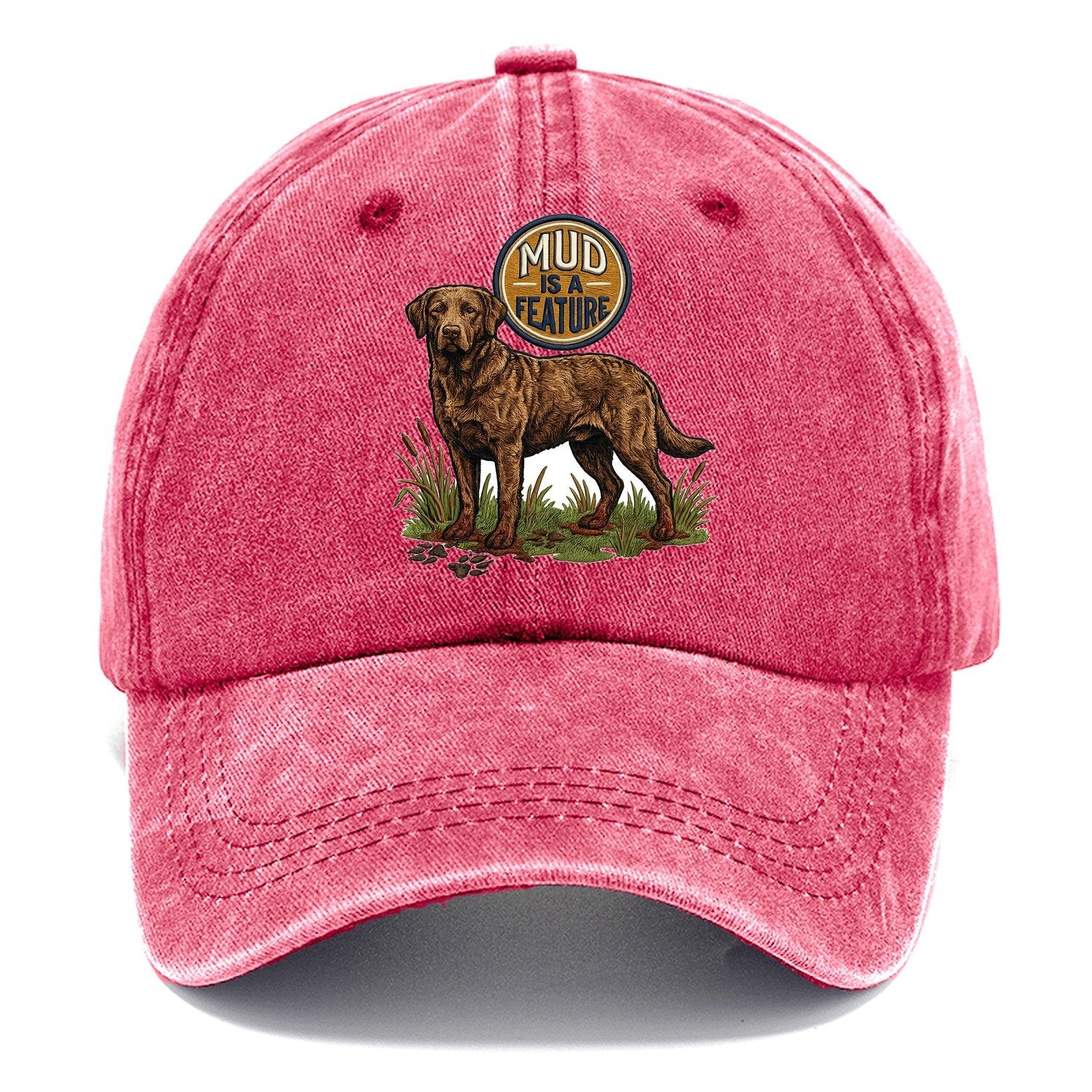 Mud Is A Feature Classic Cap – Pomegranate Blush