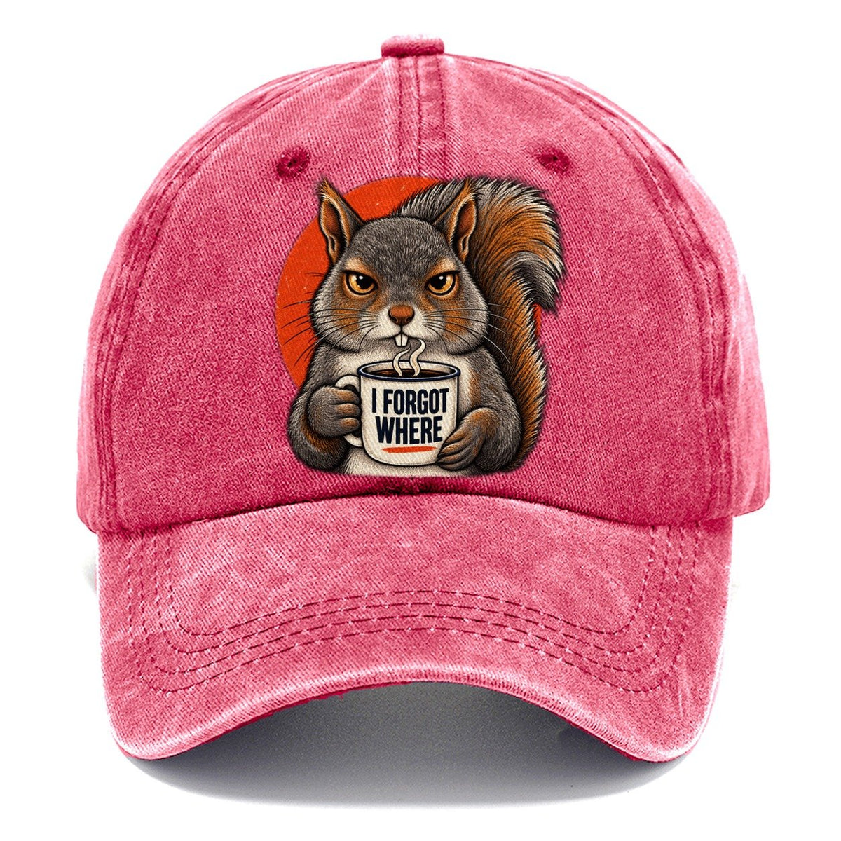 Grey Squirrel Mug Truths Classic Cap – Pomegranate Blush