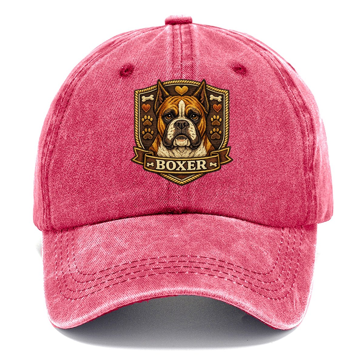 Inked Boxer Classic Cap – Pomegranate Blush