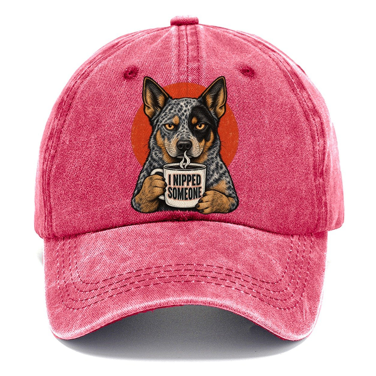 Australian Cattle Dog Mug Truths Classic Cap – Pomegranate Blush