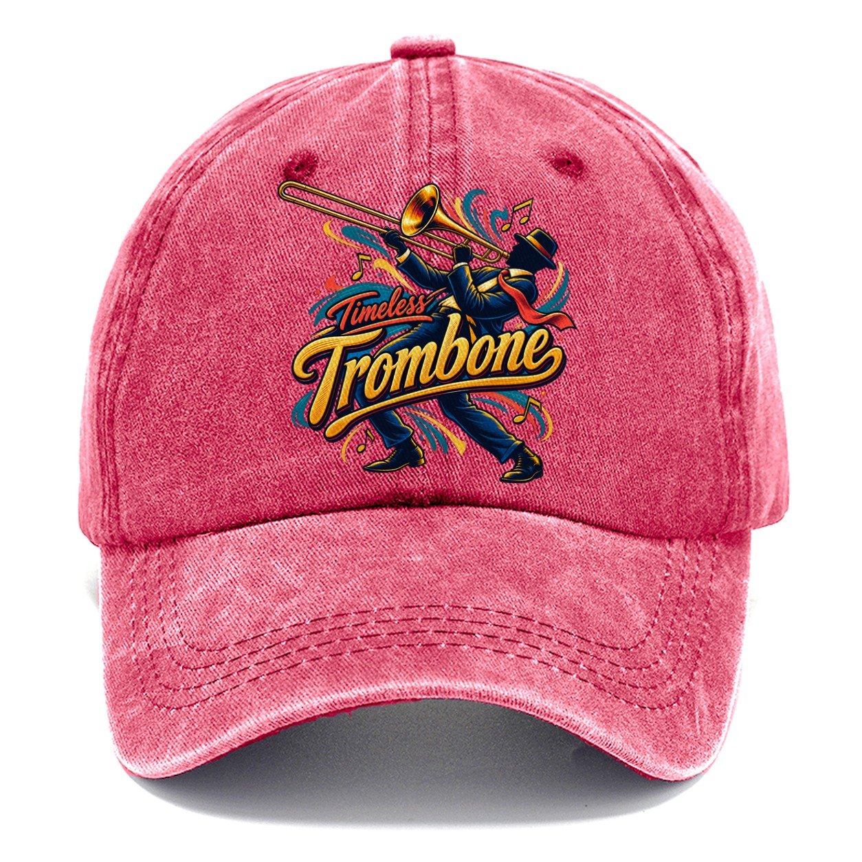 Timeless Trombone Music Instruments Classic Cap – Pomegranate Blush
