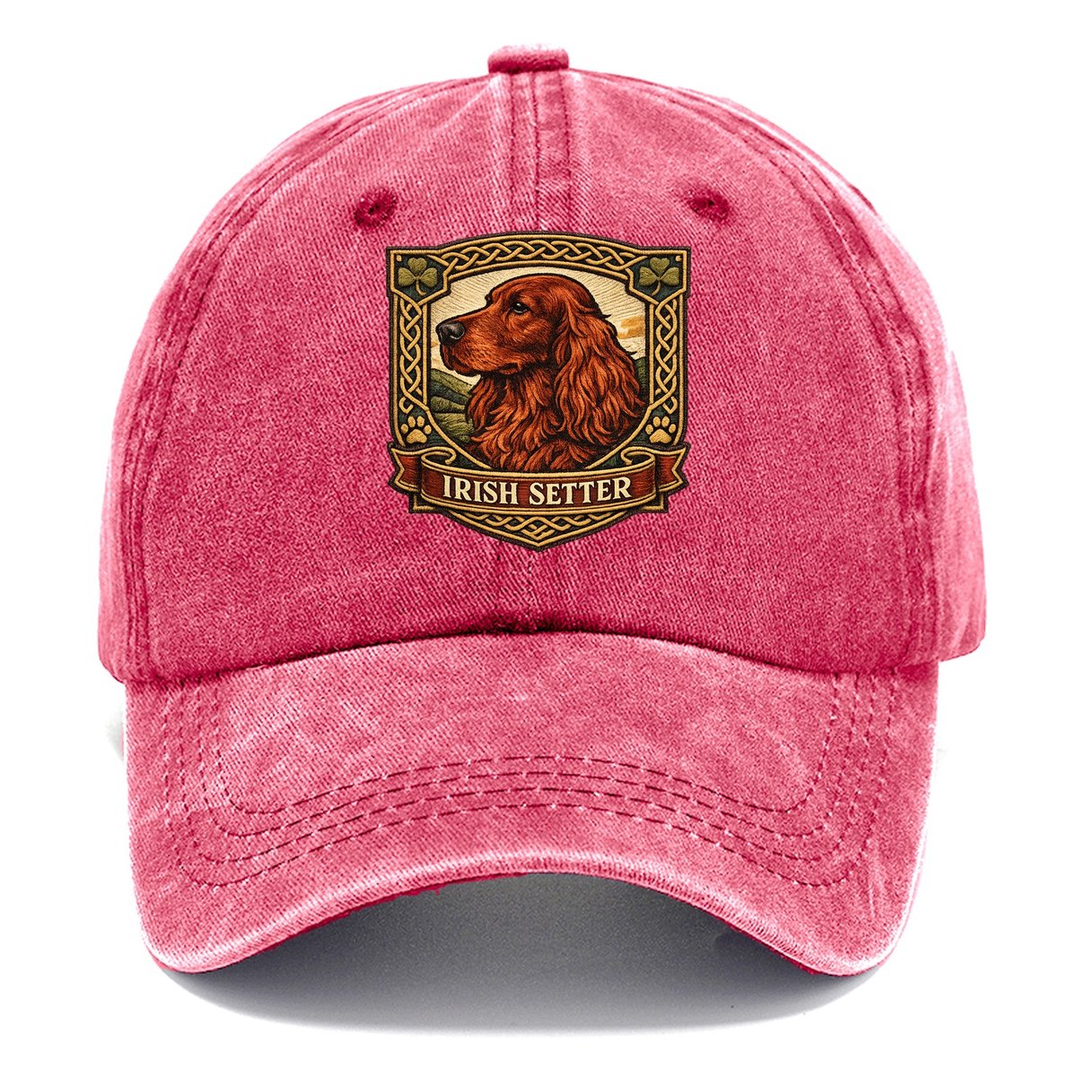 Inked Irish Setter Classic Cap – Pomegranate Blush
