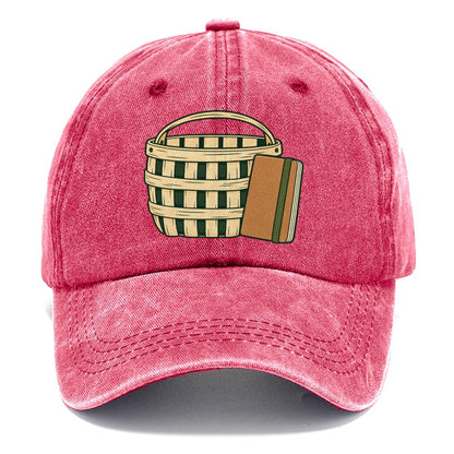 Basket And Field Notebook Foraging And Mycology Classic Cap – Pomegranate Blush
