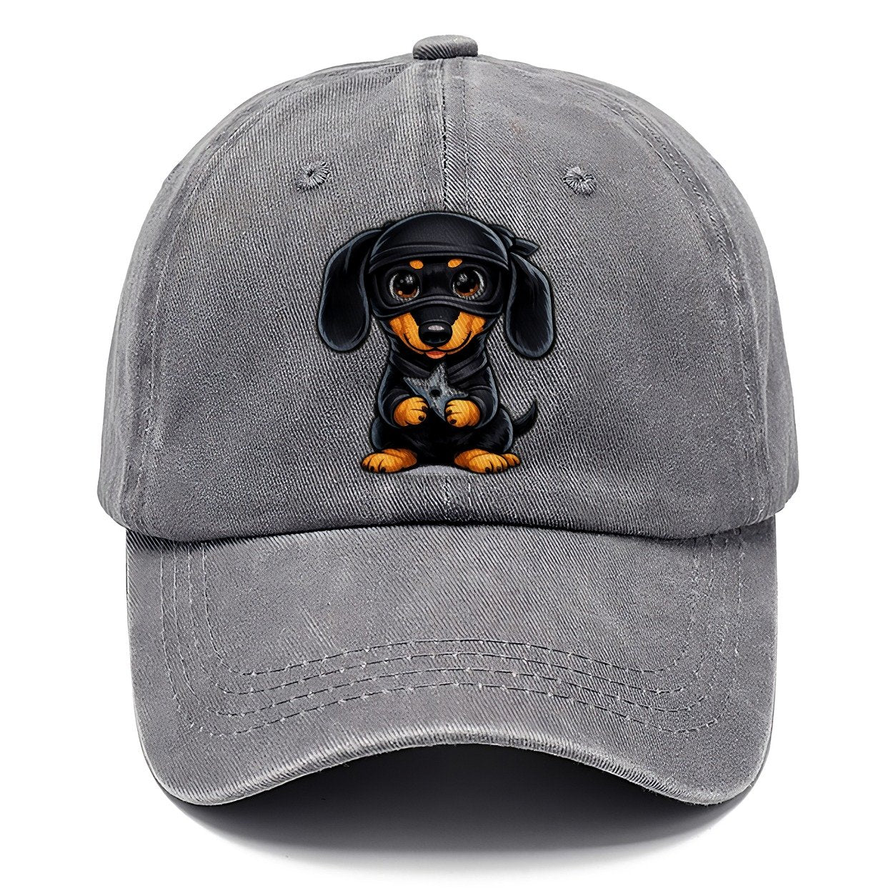 Ninja Dachshund Throwing Star Classic Cap – Urban Haze