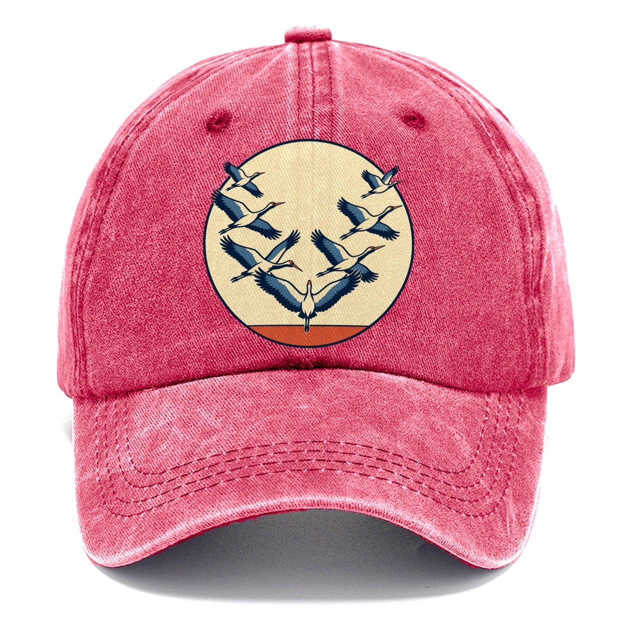Migration Formation Birdwatching Classic Cap – Pomegranate Blush