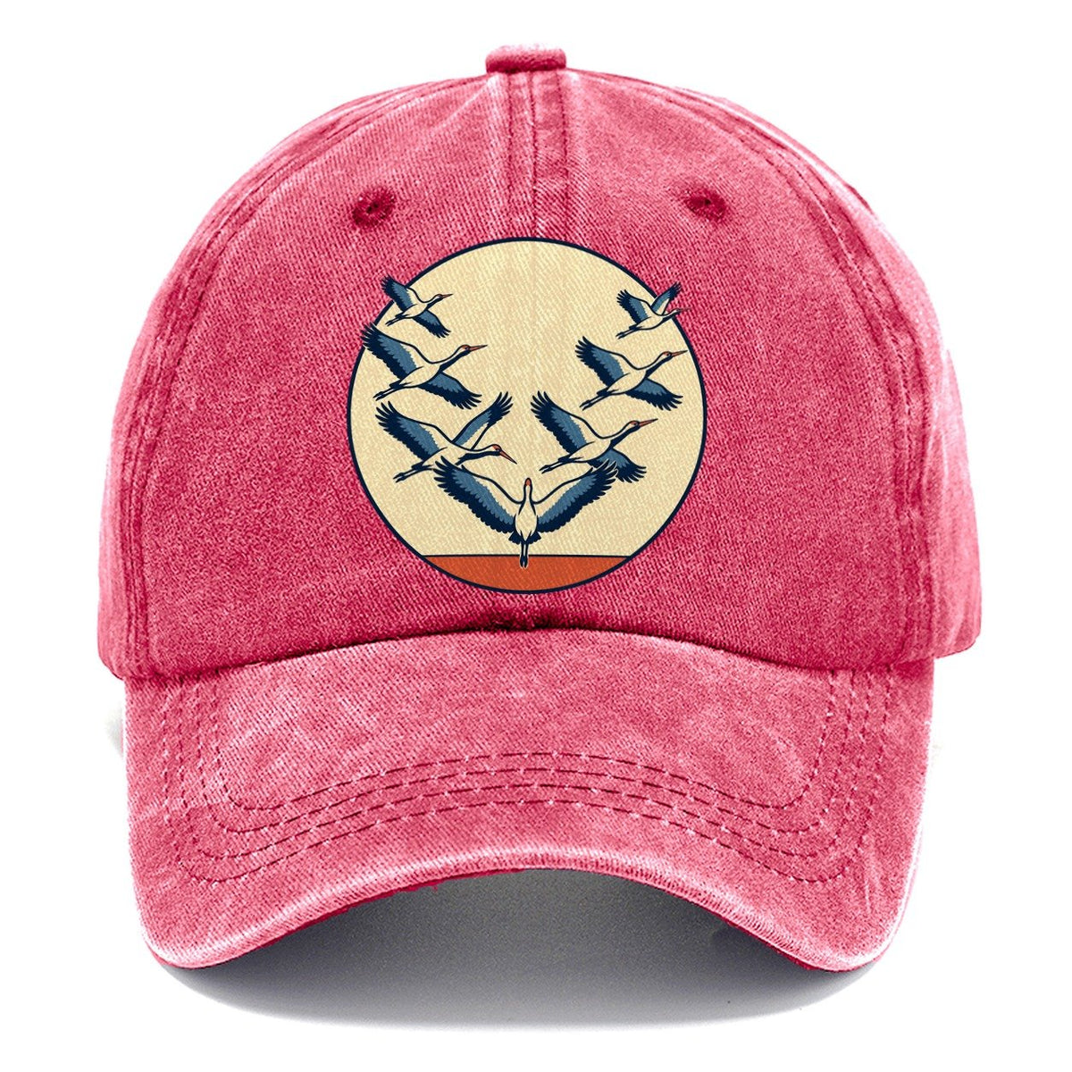 Migration Formation Birdwatching Classic Cap – Pomegranate Blush