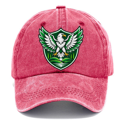 Nigeria Minimal Emblem Country Logos Classic Cap – Pomegranate Blush