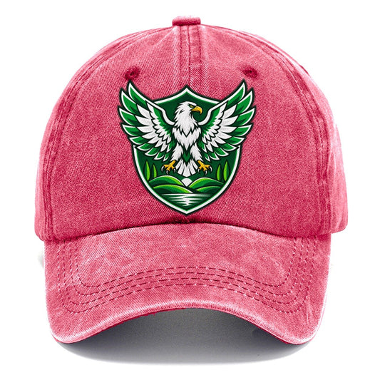 Nigeria Minimal Emblem Country Logos Classic Cap – Pomegranate Blush