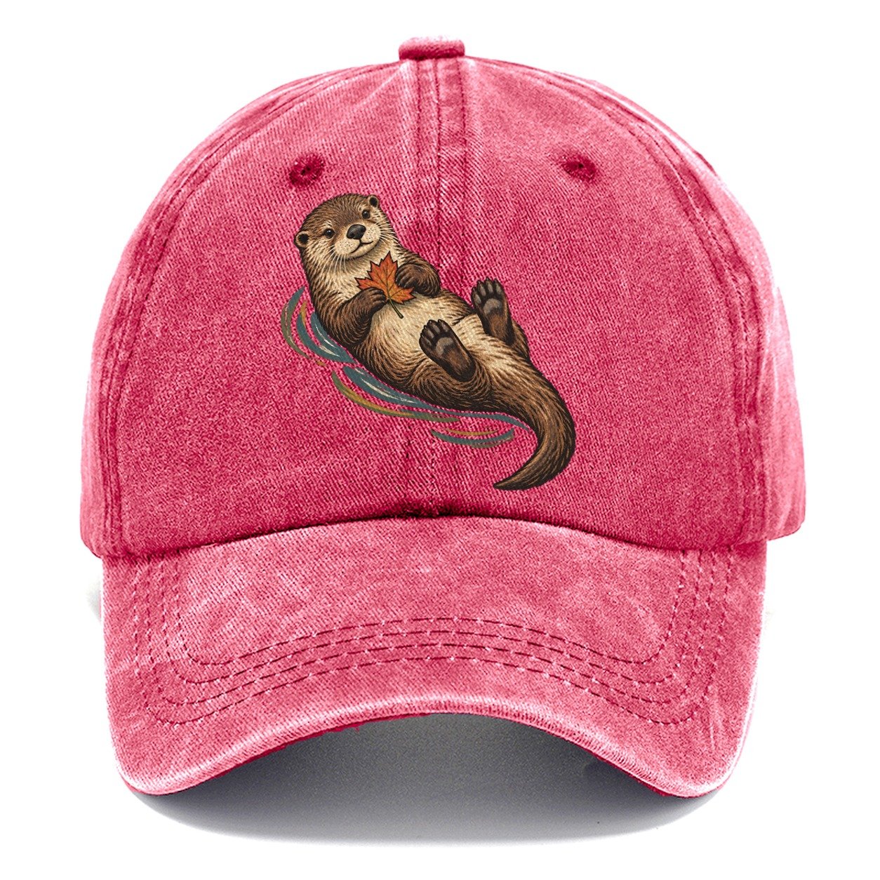 Otter Floating Leaf Gentle Wild Classic Cap – Pomegranate Blush