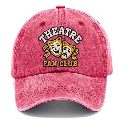 Theatre Fan Club Classic Cap – Pomegranate Blush