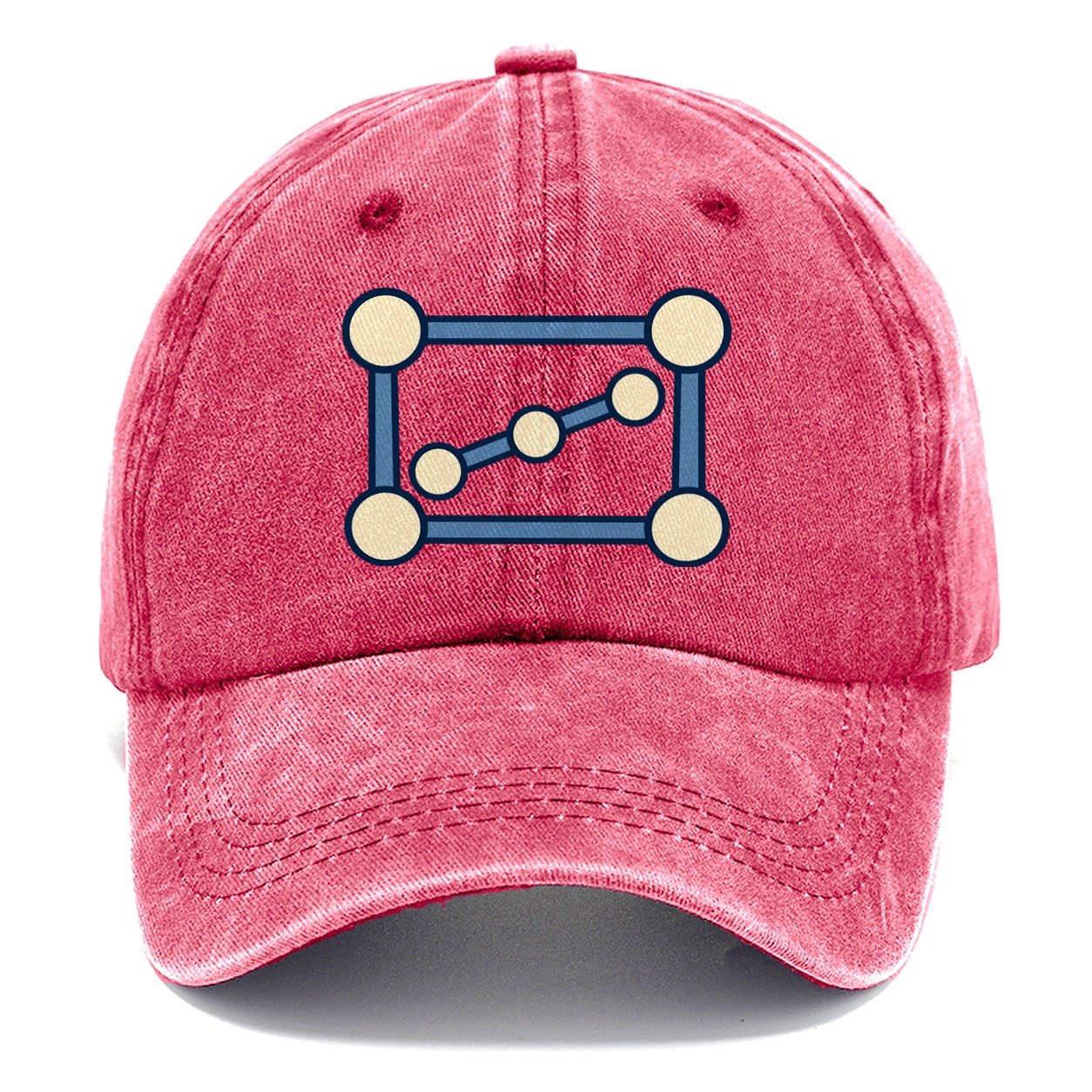 Belt Of Three Astronomy And Stargazing Classic Cap – Pomegranate Blush