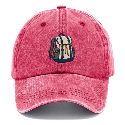 Hiking Backpack Tiny Solo Marks Classic Cap – Pomegranate Blush