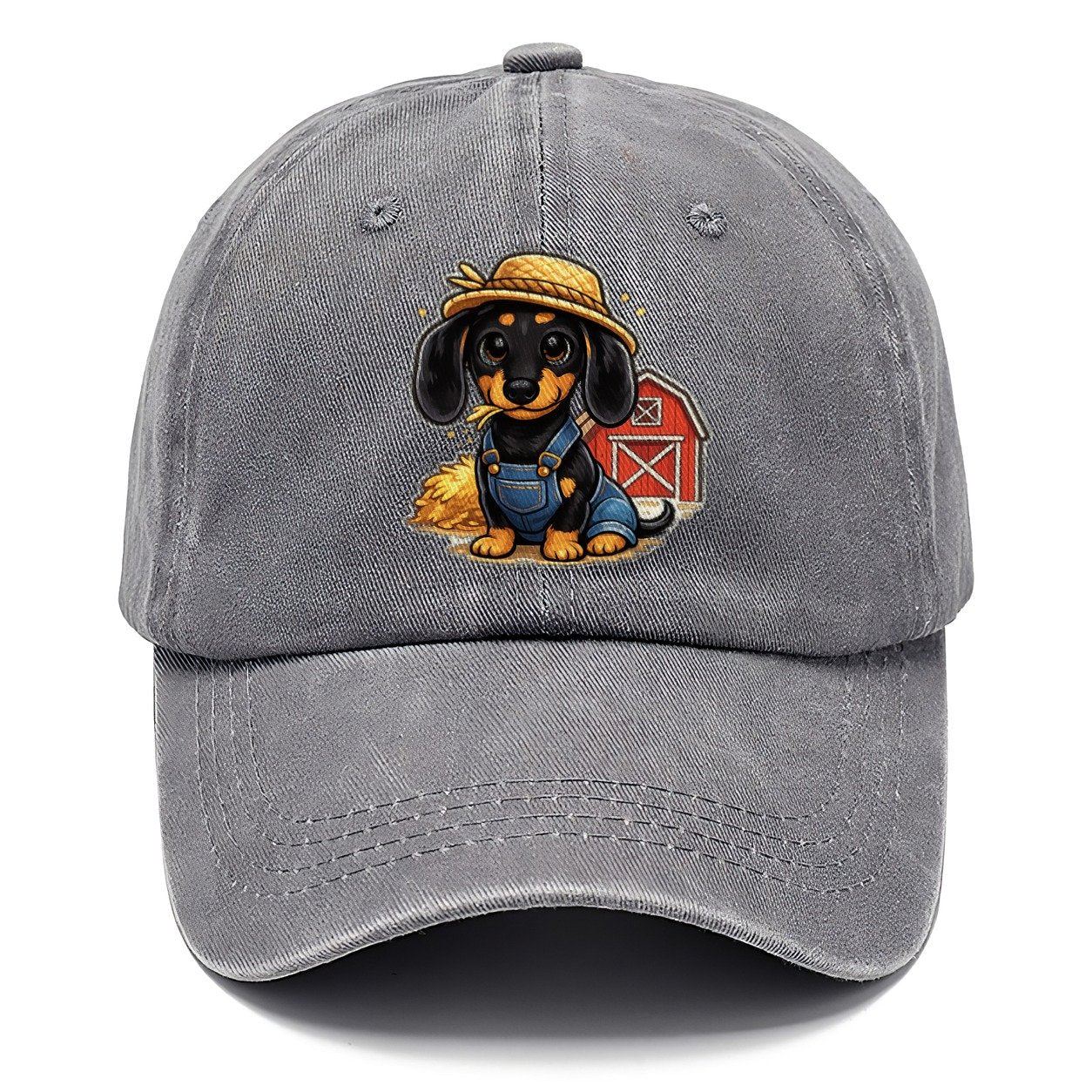 Dachshund Farmer Overalls Classic Cap – Urban Haze