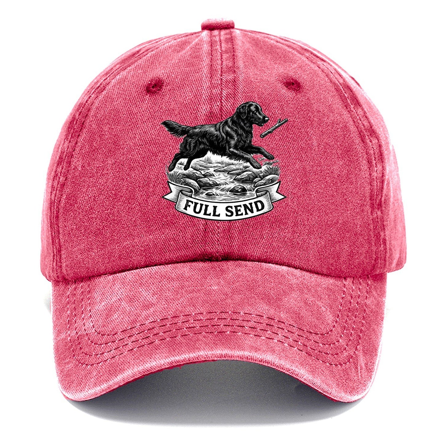 Full Send Classic Cap – Pomegranate Blush