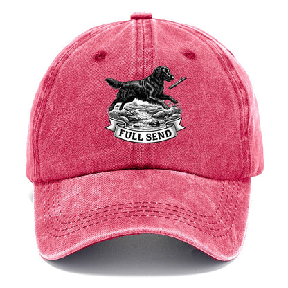 Full Send Classic Cap – Pomegranate Blush