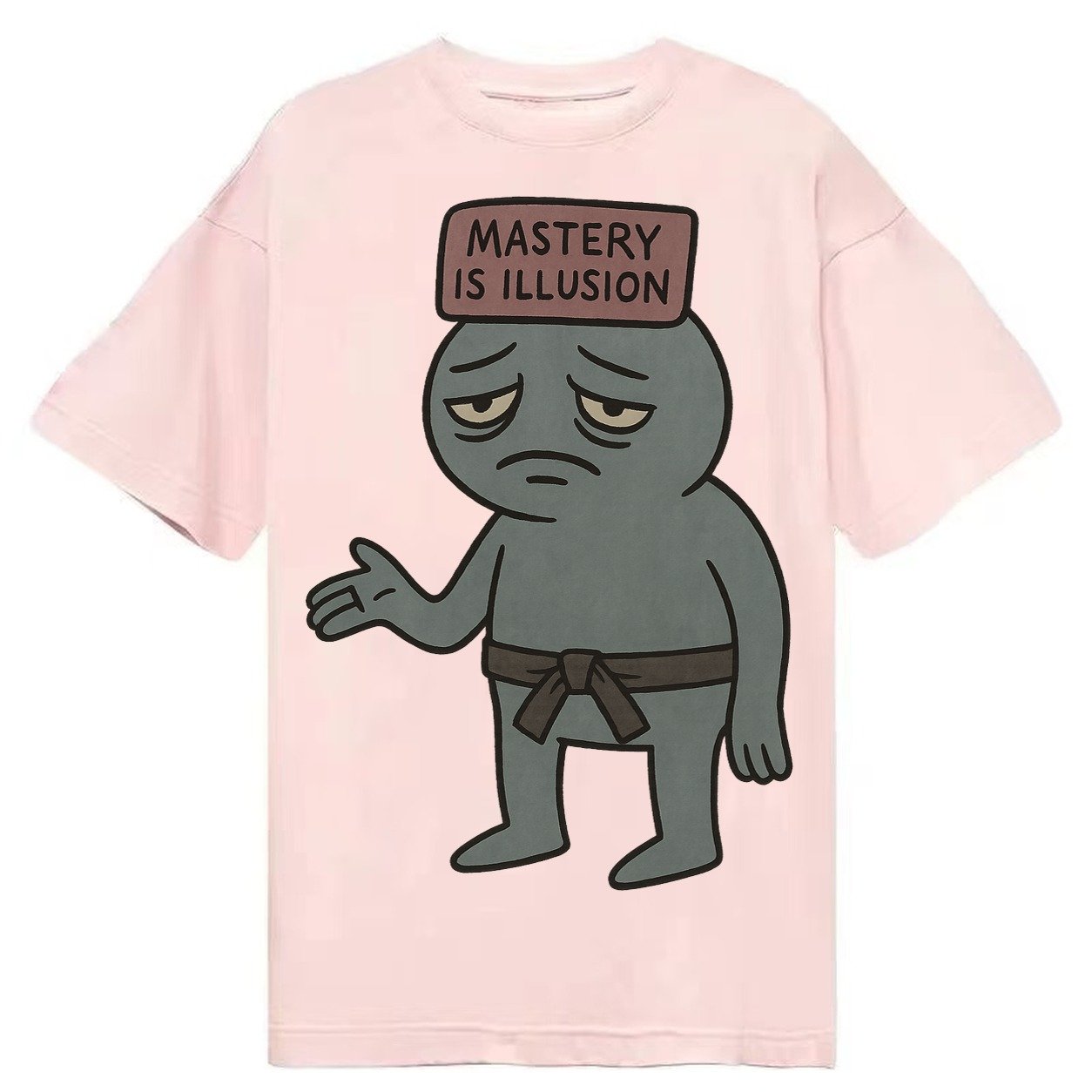 Black Pug Charming Companion Classic T-shirt – Pink