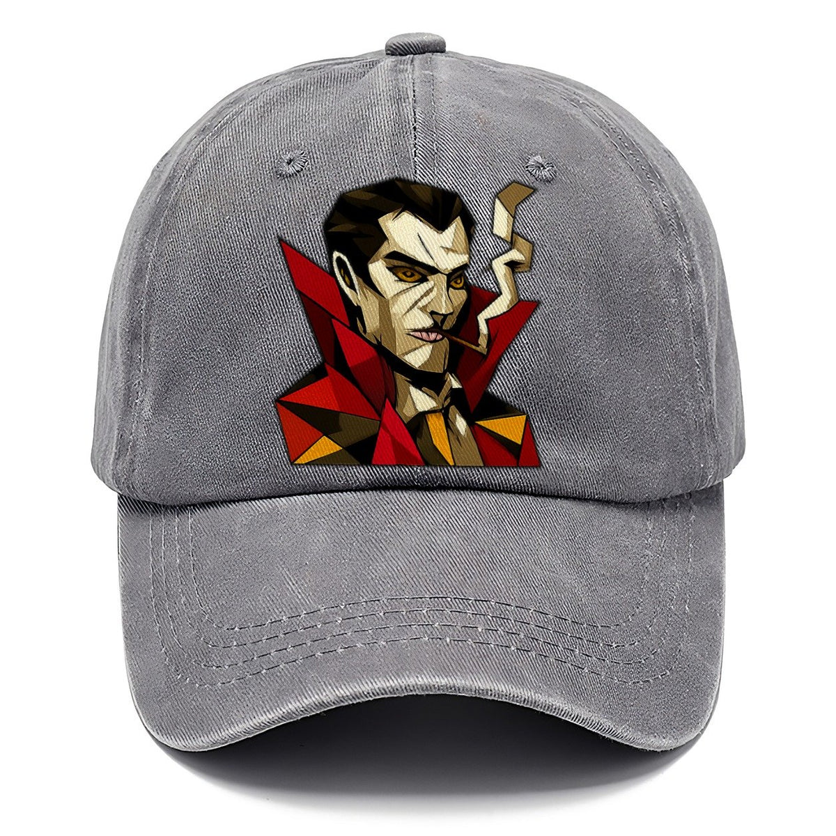 Vampire Portrait Fangs Classic Cap – Urban Haze