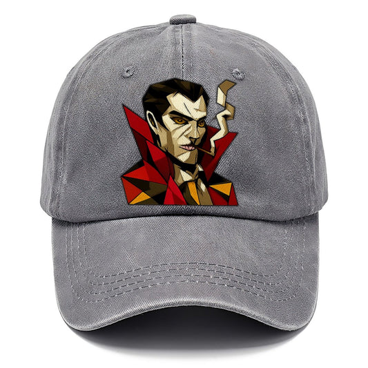 Vampire Portrait Fangs Classic Cap – Urban Haze