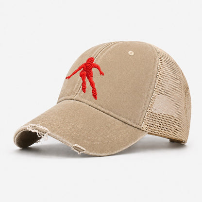 Inline Skater Deep Crossover Micro Motion Mark Washed Trucker Hat – Khaki