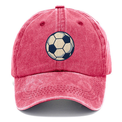 Soccer Ball Tiny Solo Marks Classic Cap – Pomegranate Blush
