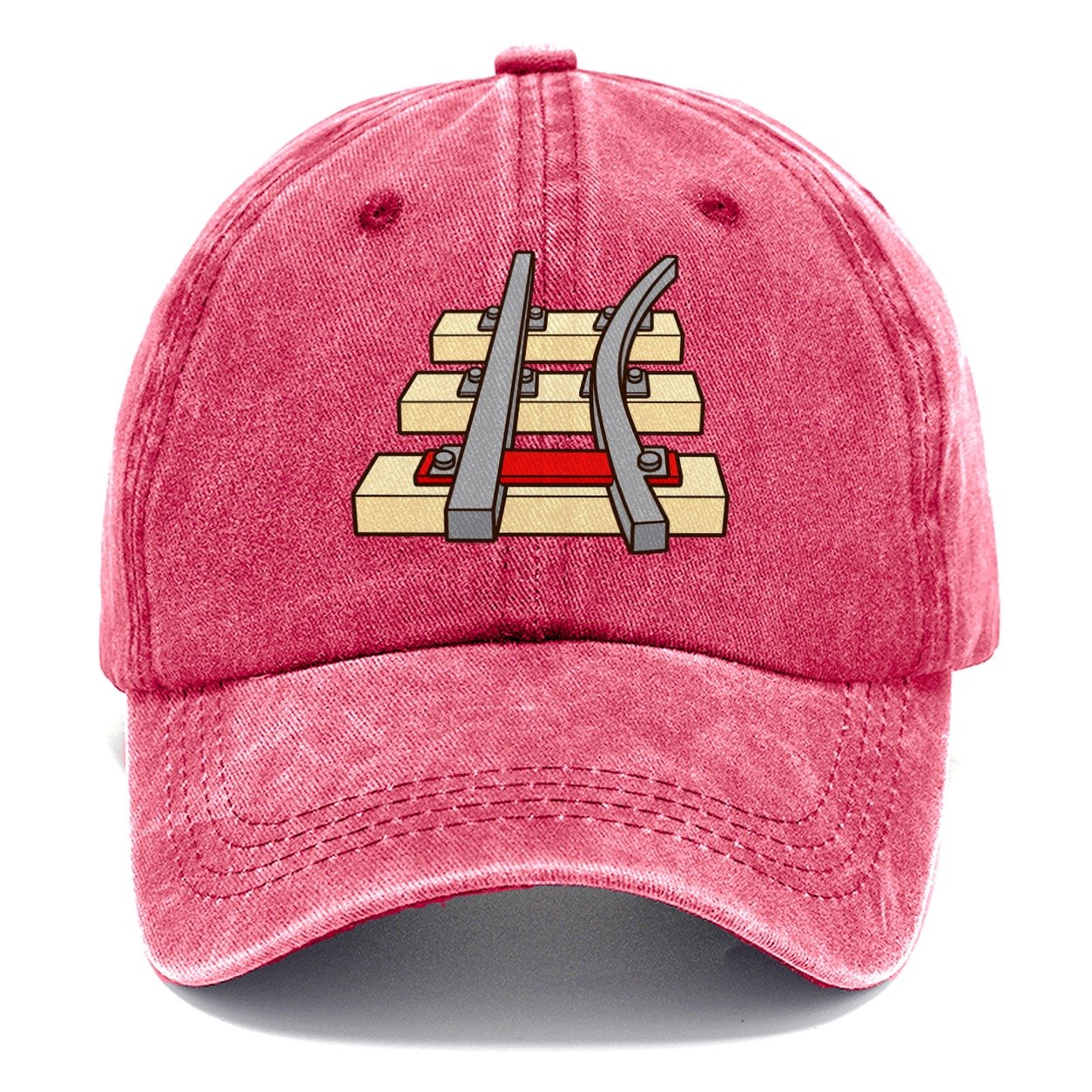 A Point On The Bench Model Railways Classic Cap – Pomegranate Blush