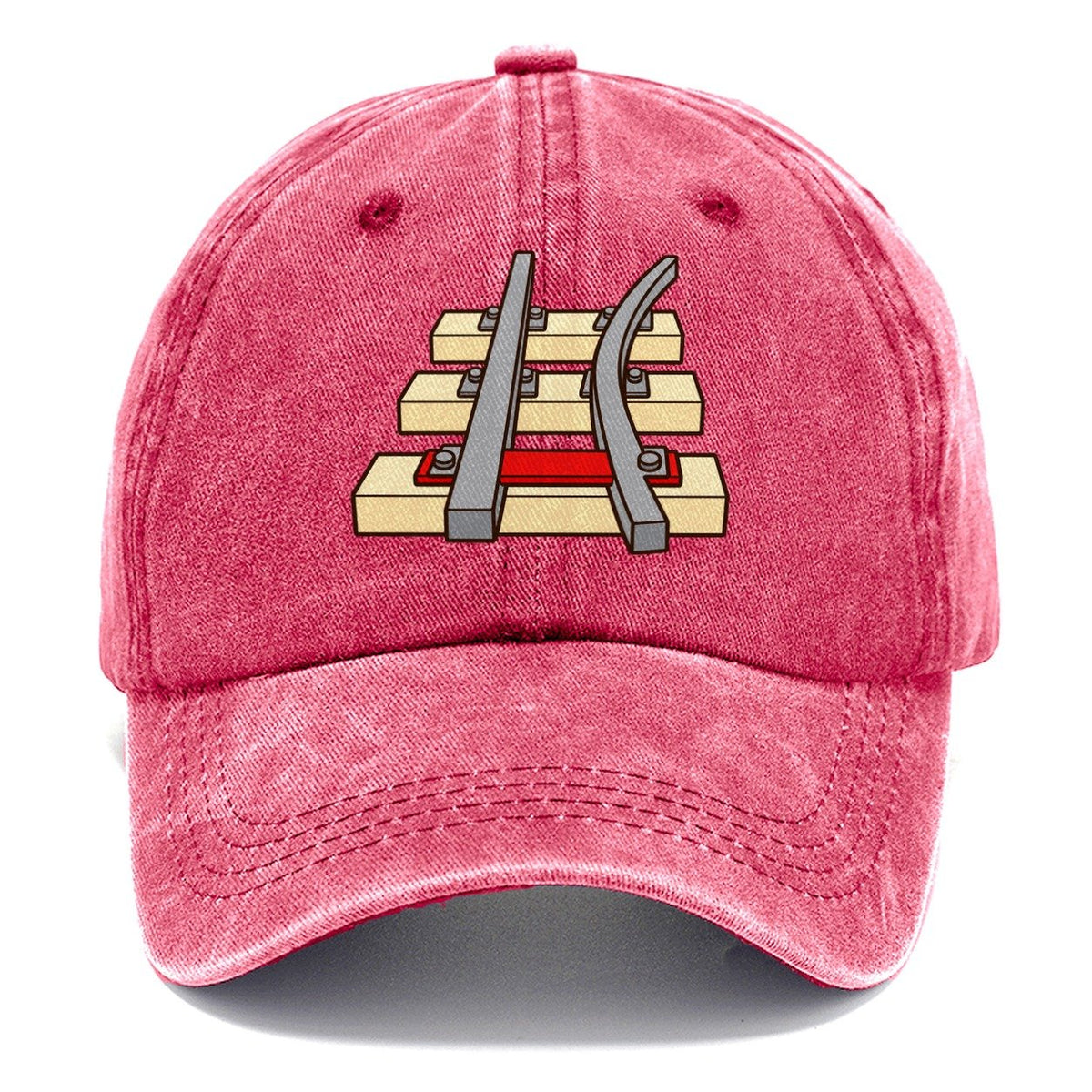 A Point On The Bench Model Railways Classic Cap – Pomegranate Blush